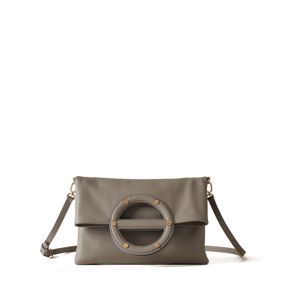 BORBONESE Geantă damă gri Vis A Vis Small - vezi 1