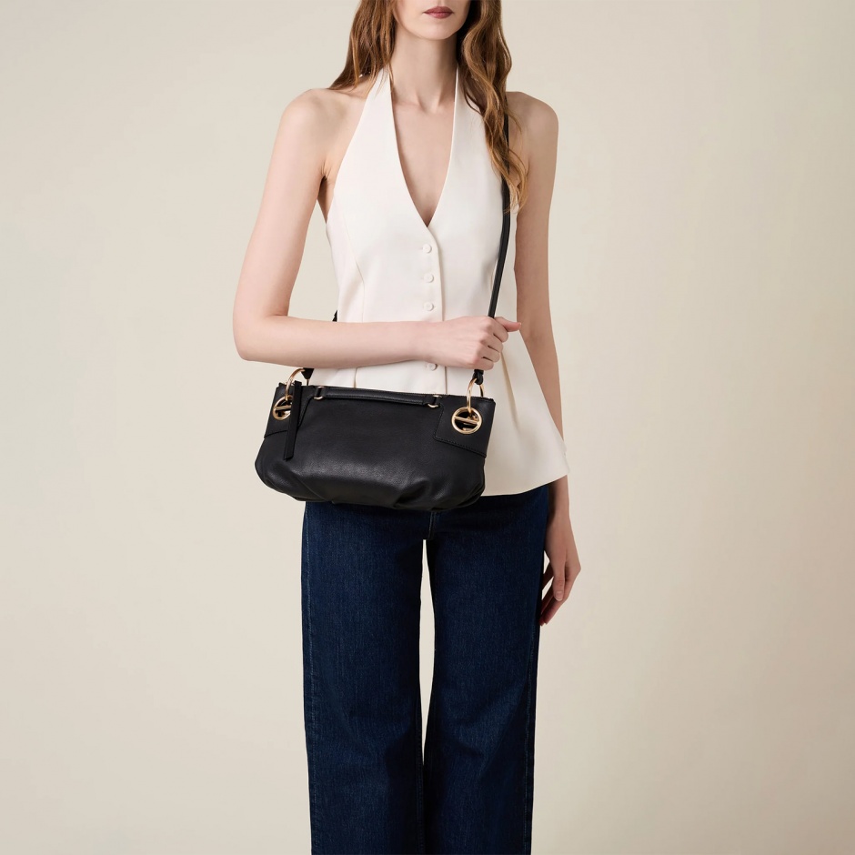 BORBONESE Poșetă damă London Shoulder Small - vezi 1