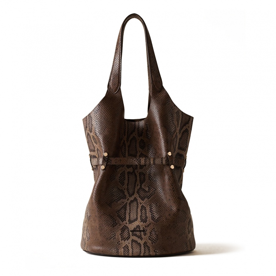 BORBONESE Geantă damă Premiere Bucket Bag - vezi 3