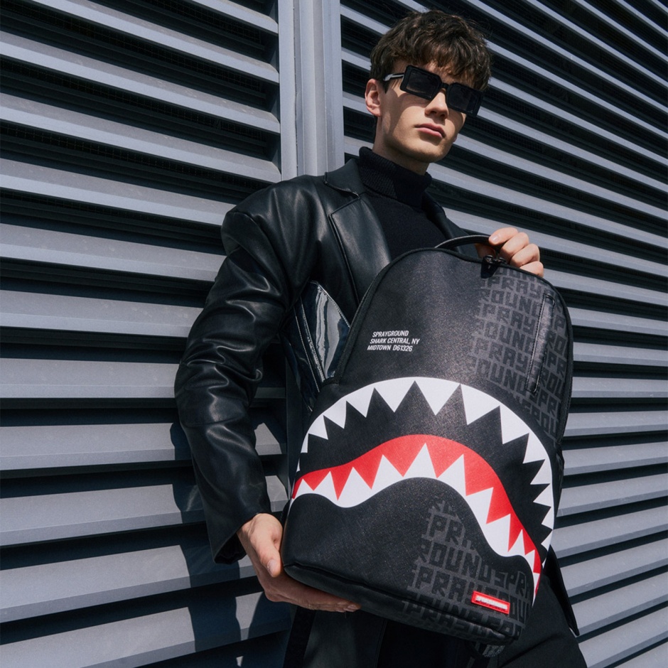 SPRAYGROUND Rucsac SHARK CENTRAL SPLIT INFINITY - vezi 4