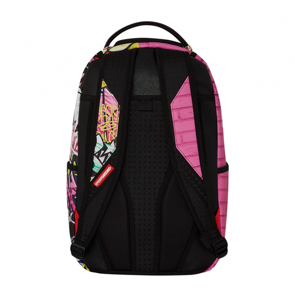 SPRAYGROUND Rucsac PINK PANTHER PAINTING OVER GRAFFITI - vezi 3