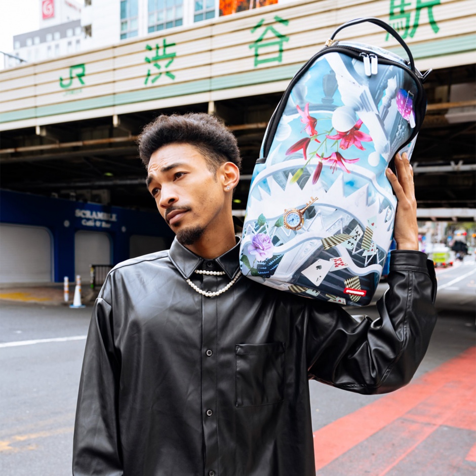 SPRAYGROUND Rucsac CASINO ROYALE TRIPPY WORLD - vezi 4