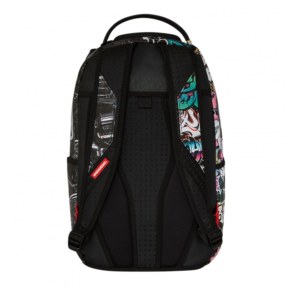 SPRAYGROUND Rucsac SPLIT CYBERSHARK - vezi 3