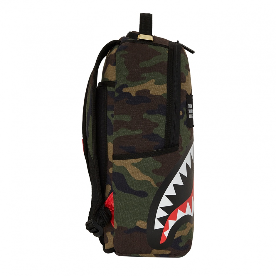 SPRAYGROUND Rucsac SHARK CENTRAL CAMO - vezi 2