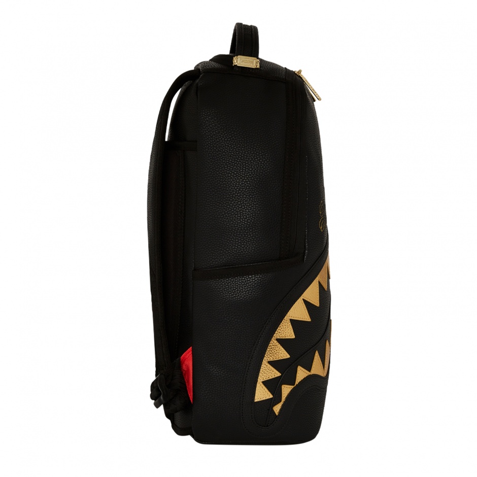SPRAYGROUND Rucsac SHARK CENTRAL GOLD - vezi 2