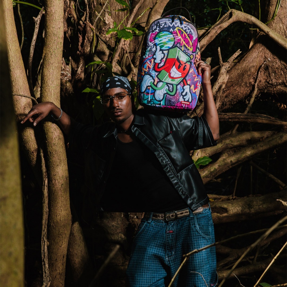 SPRAYGROUND Rucsac MONEY MAKES THE WORLD GO ROUND - vezi 4