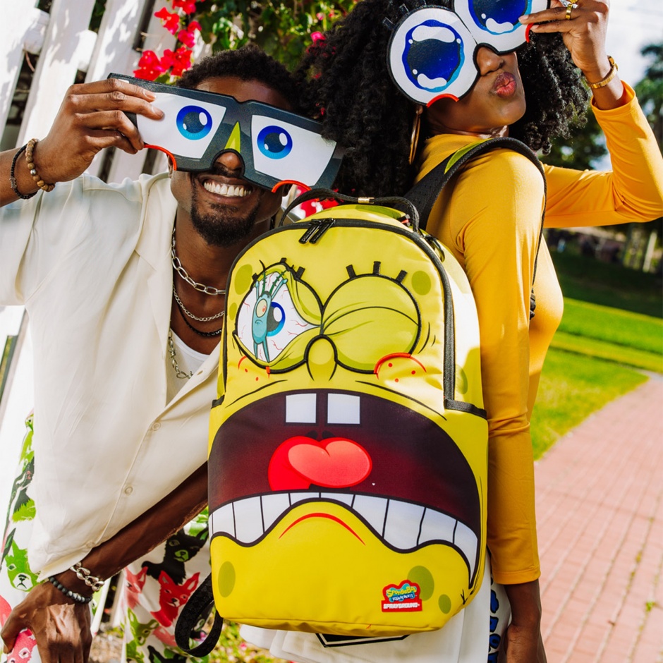 SPRAYGROUND Rucsac SPONGEBOB REMOVABLE EYES - vezi 2