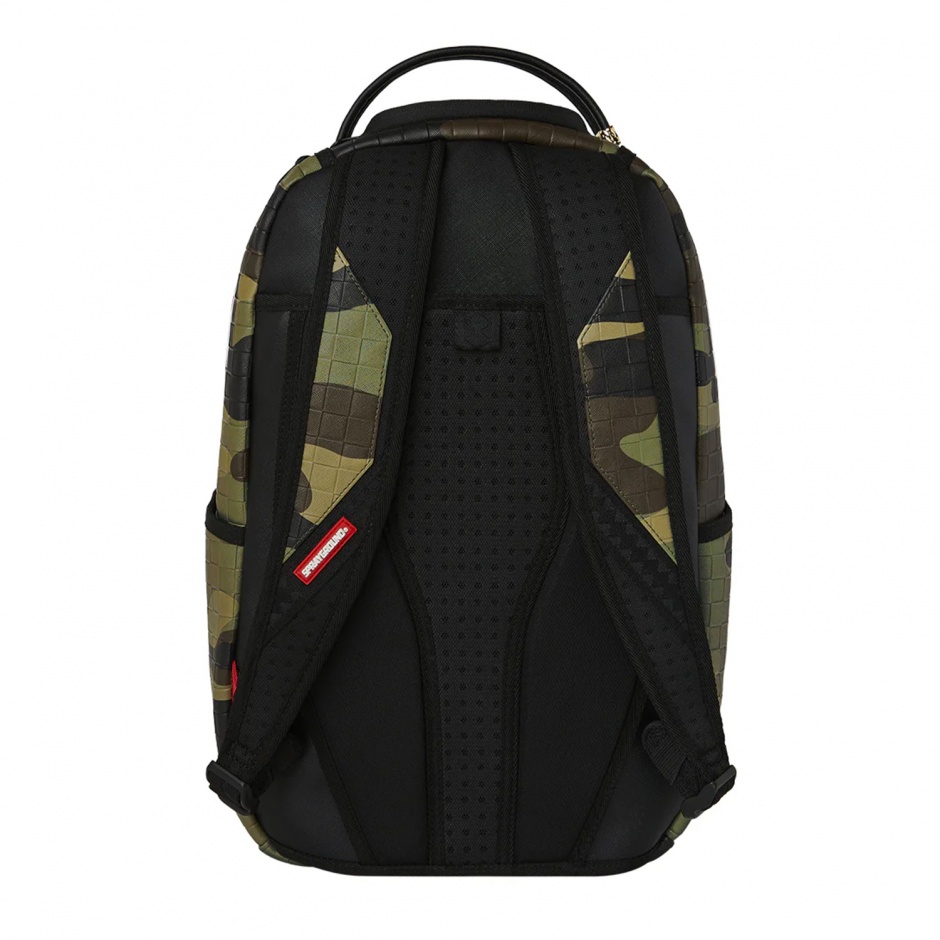 SPRAYGROUND Rucsac WOODLAND CAMO CHECK - vezi 3