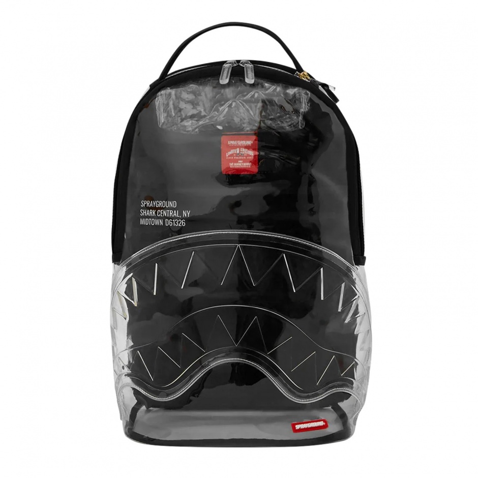 SPRAYGROUND Rucsac SHARK CENTRAL CLEAR - vezi 1