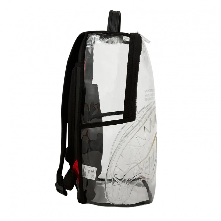SPRAYGROUND Rucsac SHARK CENTRAL CLEAR - vezi 2