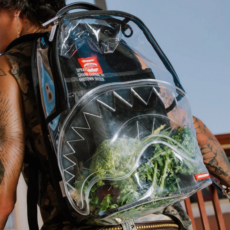 SPRAYGROUND Rucsac SHARK CENTRAL CLEAR - vezi 4