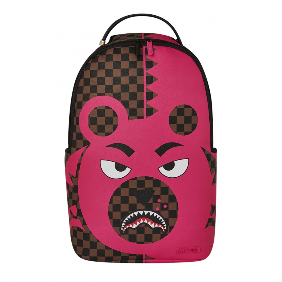 SPRAYGROUND Rucsac PINK BEAR SHARK - vezi 1