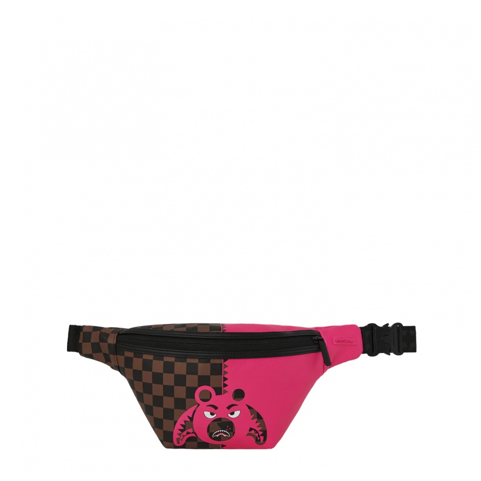 SPRAYGROUND Borsetă PINK BEAR SHARK - vezi 1