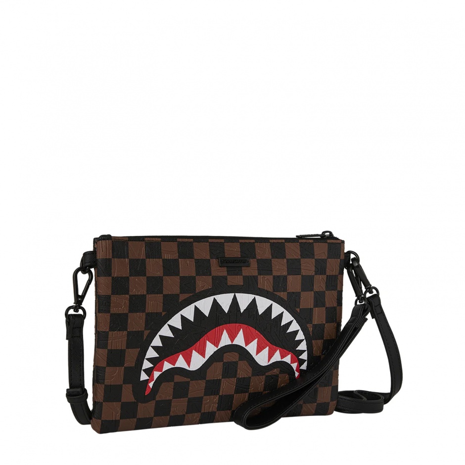 SPRAYGROUND Geantă de umăr CHECK 2 EMBOSS - vezi 2