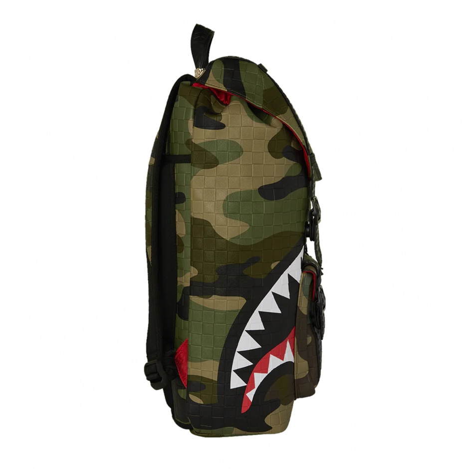 SPRAYGROUND Rucsac WOODLAND CAMO CHECK HILLS - vezi 2