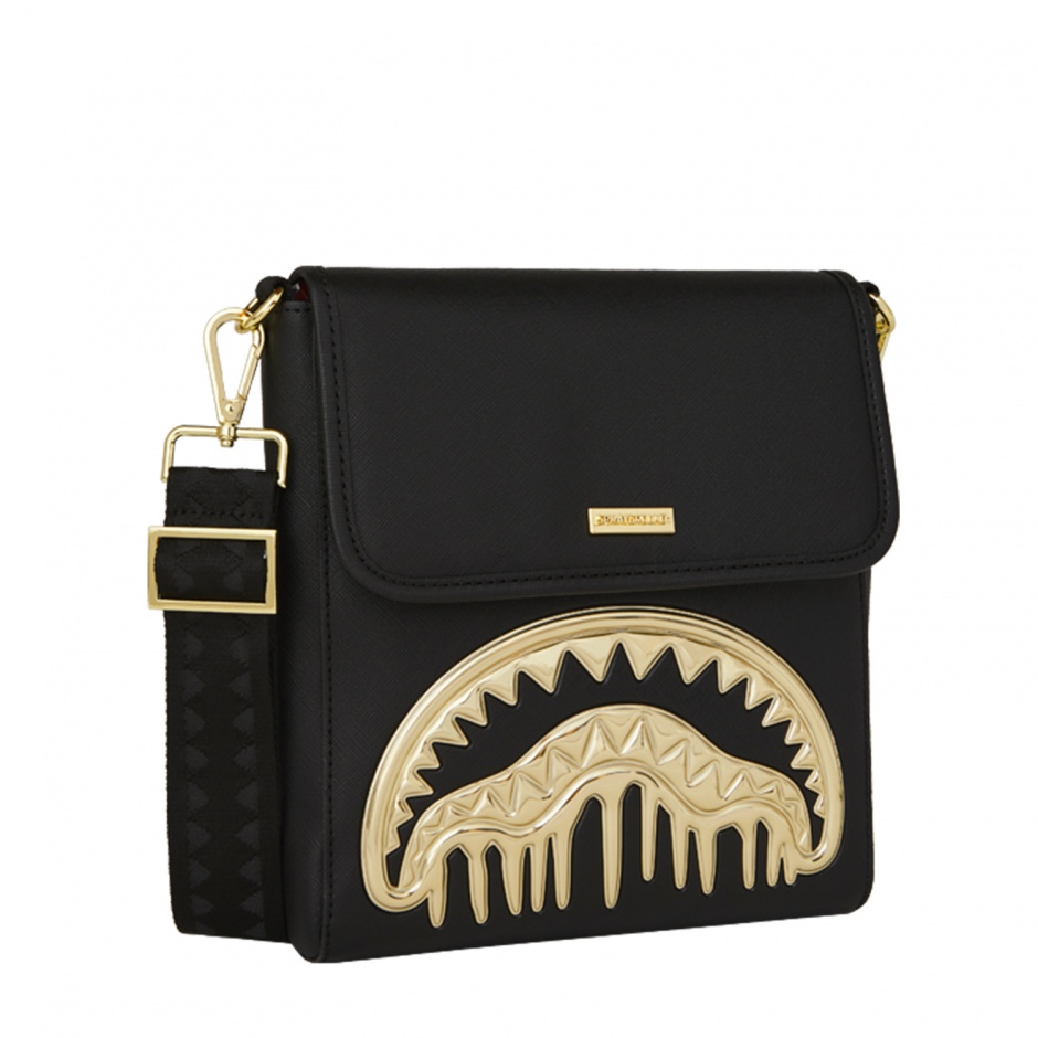 SPRAYGROUND Geantă de umăr bărbați GOLD AND DANGEROUS - vezi 2