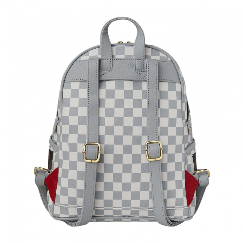 SPRAYGROUND Rucsac CREAM AND BROWN TEAR CHECK - vezi 3
