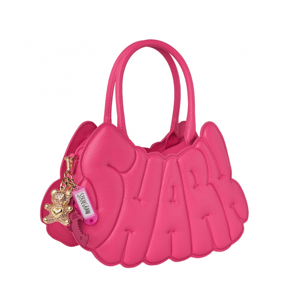 SPRAYGROUND Geantă roz SHARK BUBBLE - vezi 2