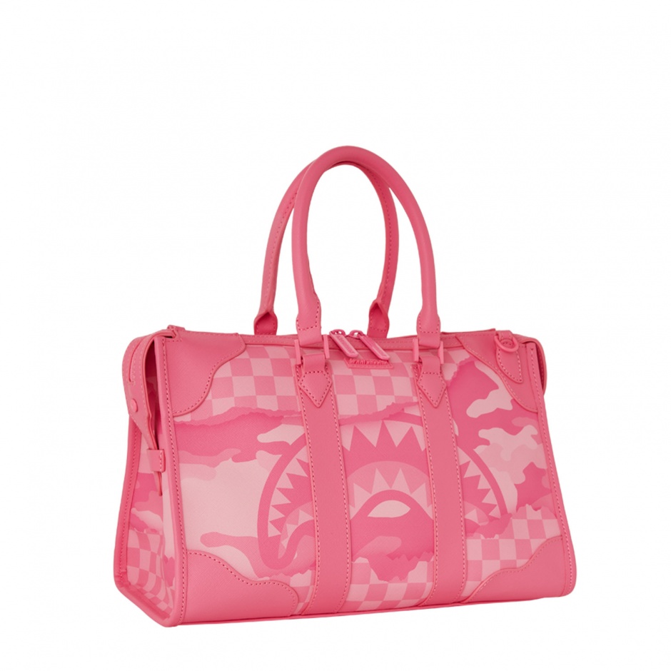 SPRAYGROUND Geantă de voiaj PINK 3AM RIPTIDE MINI PYRAMID - vezi 2