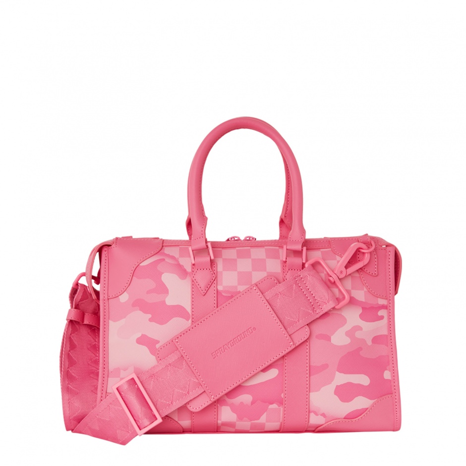 SPRAYGROUND Geantă de voiaj PINK 3AM RIPTIDE MINI PYRAMID - vezi 3