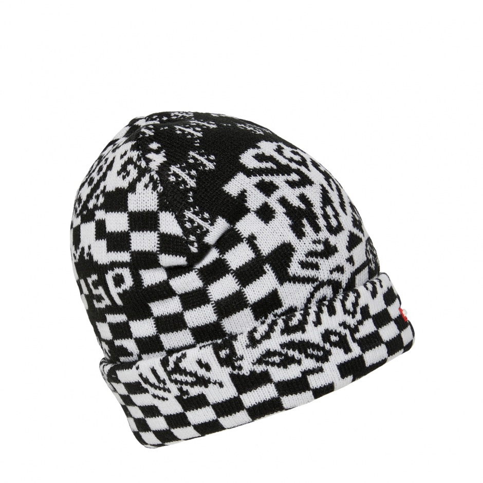 SPRAYGROUND Fes BLACK AND WHITE WARP CHECK - vezi 2
