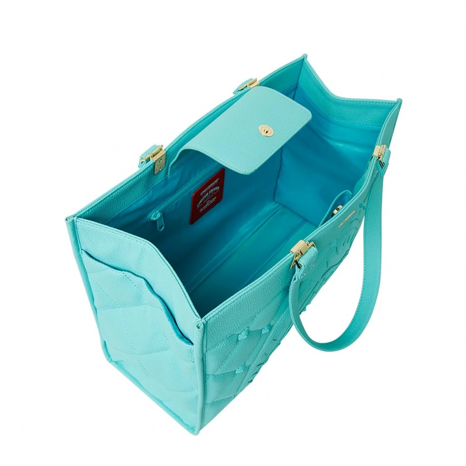 SPRAYGROUND Geantă damă TIFF BLUE STUD TORTUGA - vezi 4