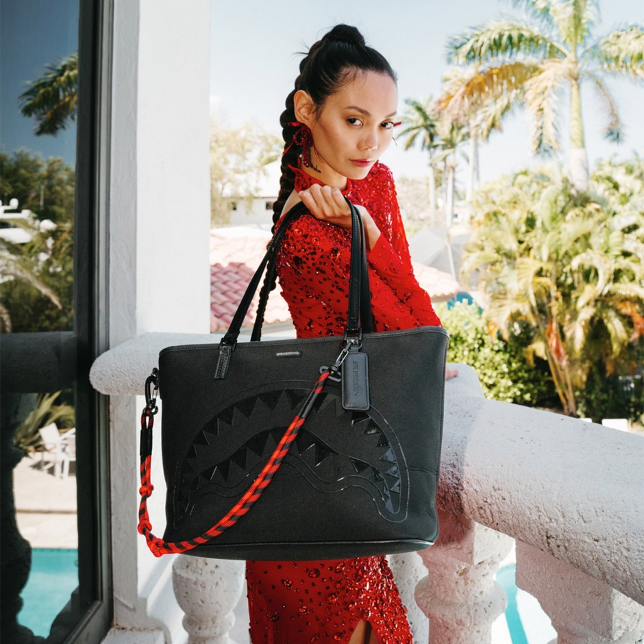 SPRAYGROUND Geantă SHARK CENTRAL KYUSHU MOUNTAIN TOTE - vezi 4