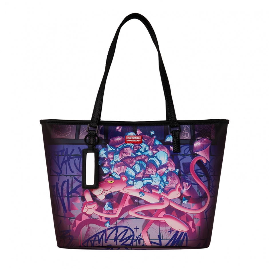 SPRAYGROUND Geantă PINK PANTHER DIAMOND HEIST - vezi 1