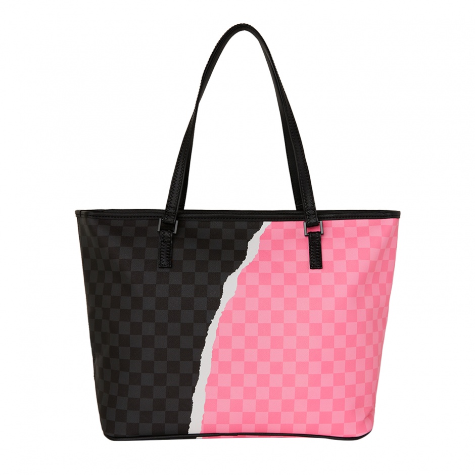 SPRAYGROUND Geantă PINK AND BLACK TEAR SIP - vezi 3