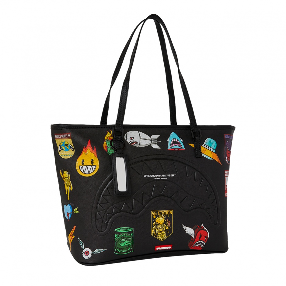 SPRAYGROUND Geantă CARGO PATCHES - vezi 2