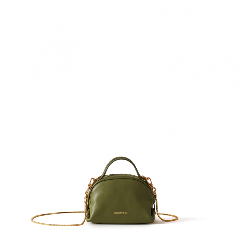 BORBONESE Poșetă damă verde BOWLER - vezi 1