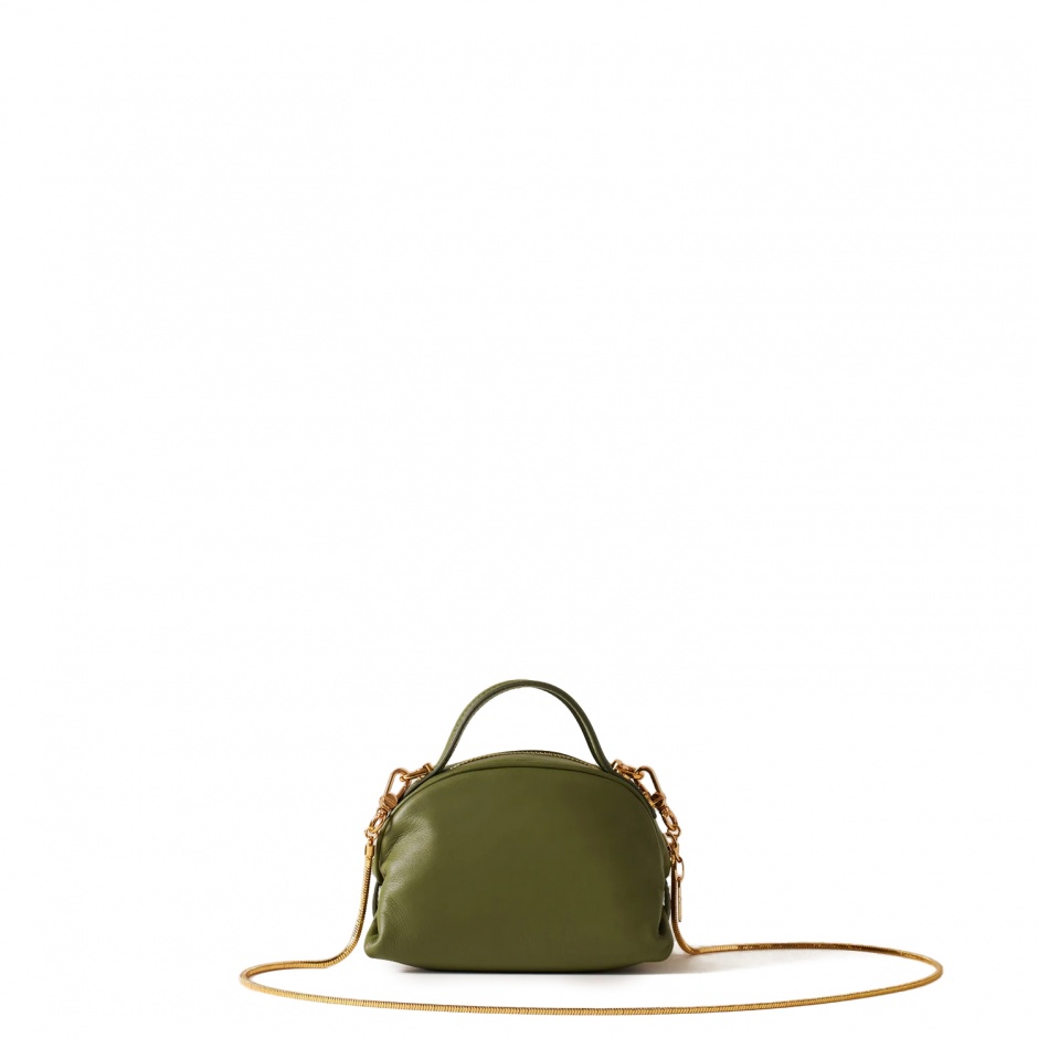 BORBONESE Poșetă damă verde BOWLER - vezi 3