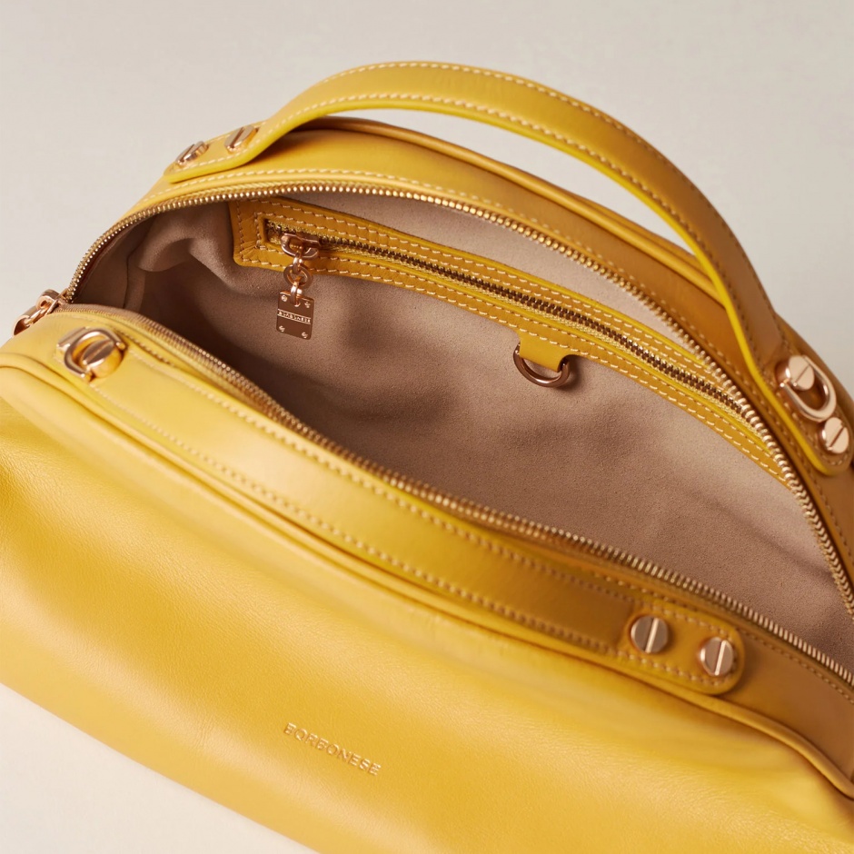 BORBONESE Poșetă damă Bowler - vezi 4