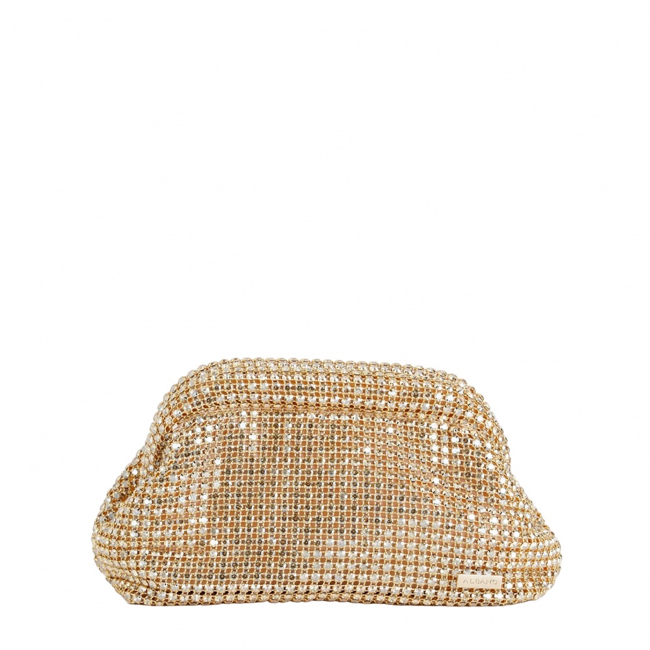 Albano Geantă damă aurie cu pietre - vezi 1