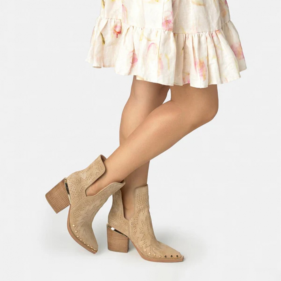 Alma En Pena Botine damă bej - vezi 4 - Pepina.ro Alma En Pena Botine damă bej - vezi 4