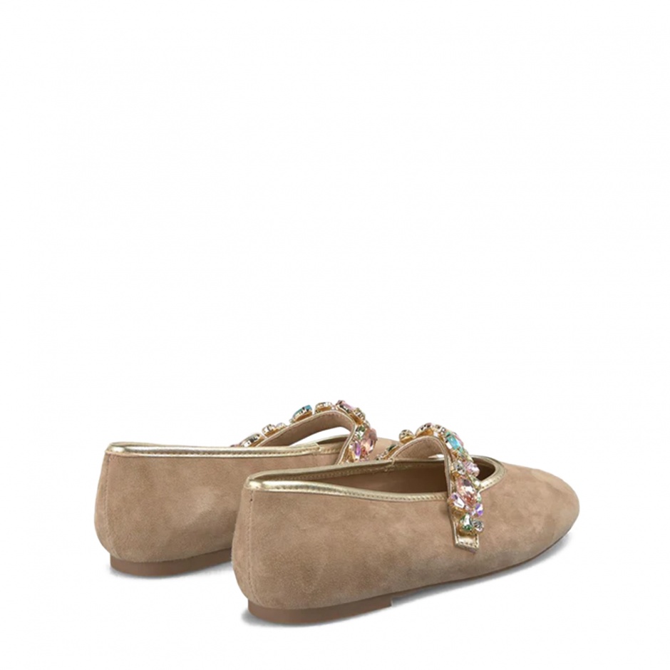 Alma En Pena Balerini damă bej cu cristale - vezi 3 - Pepina.ro Alma En Pena Balerini damă bej cu cristale - vezi 3