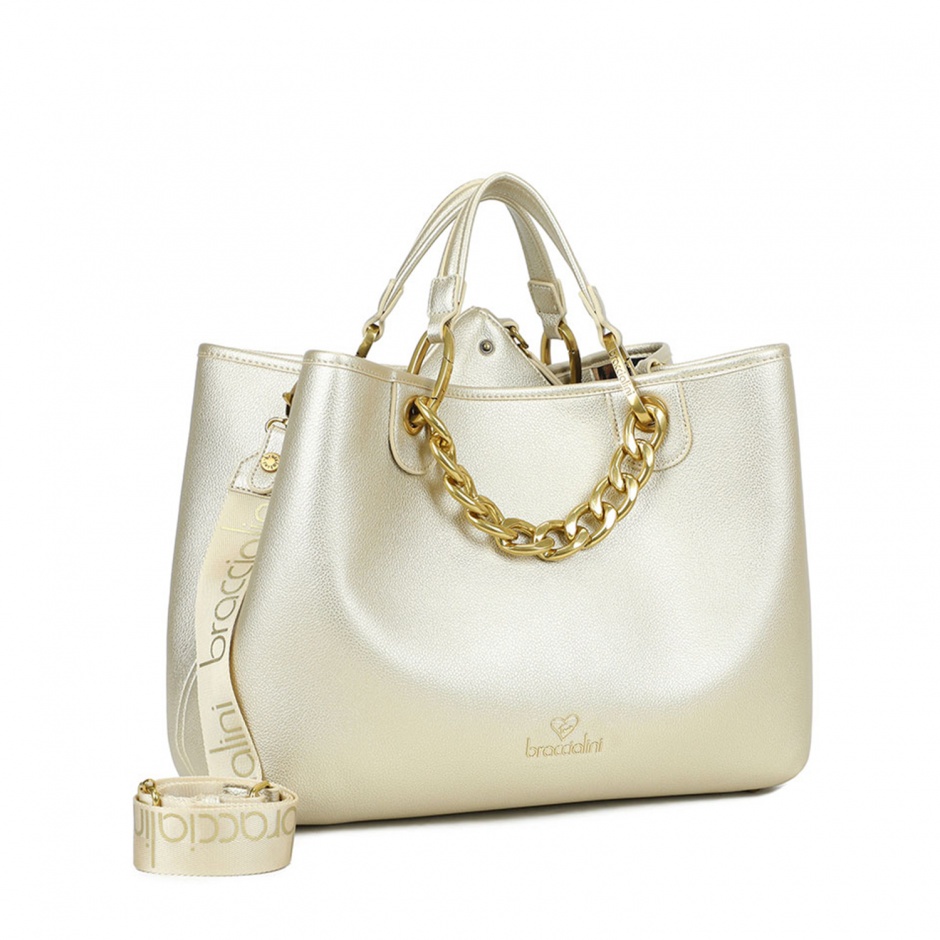 Braccialini Geantă damă aurie Beth Jewels - vezi 2