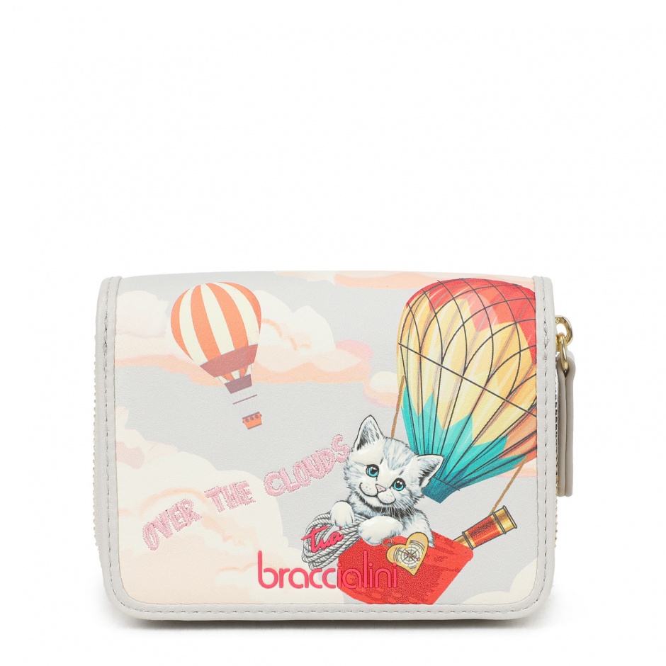 Braccialini Portofel damă bej Over the clouds - vezi 1 - Pepina.ro Braccialini Portofel damă bej Over the clouds - vezi 1