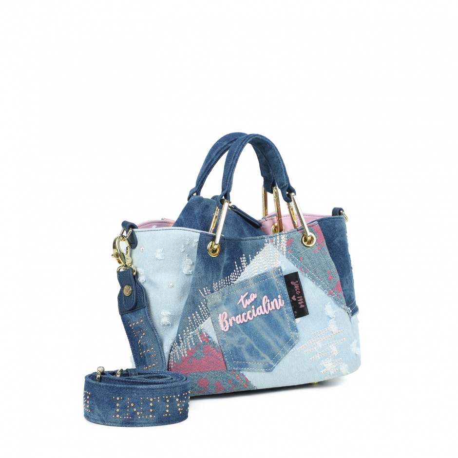 Braccialini Geantă damă din denim Amy Jeans - vezi 2