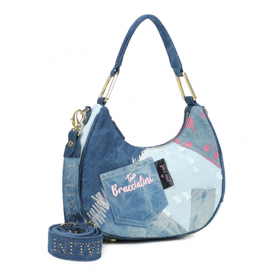 Braccialini Geantă damă hobo Amy Jeans - vezi 2