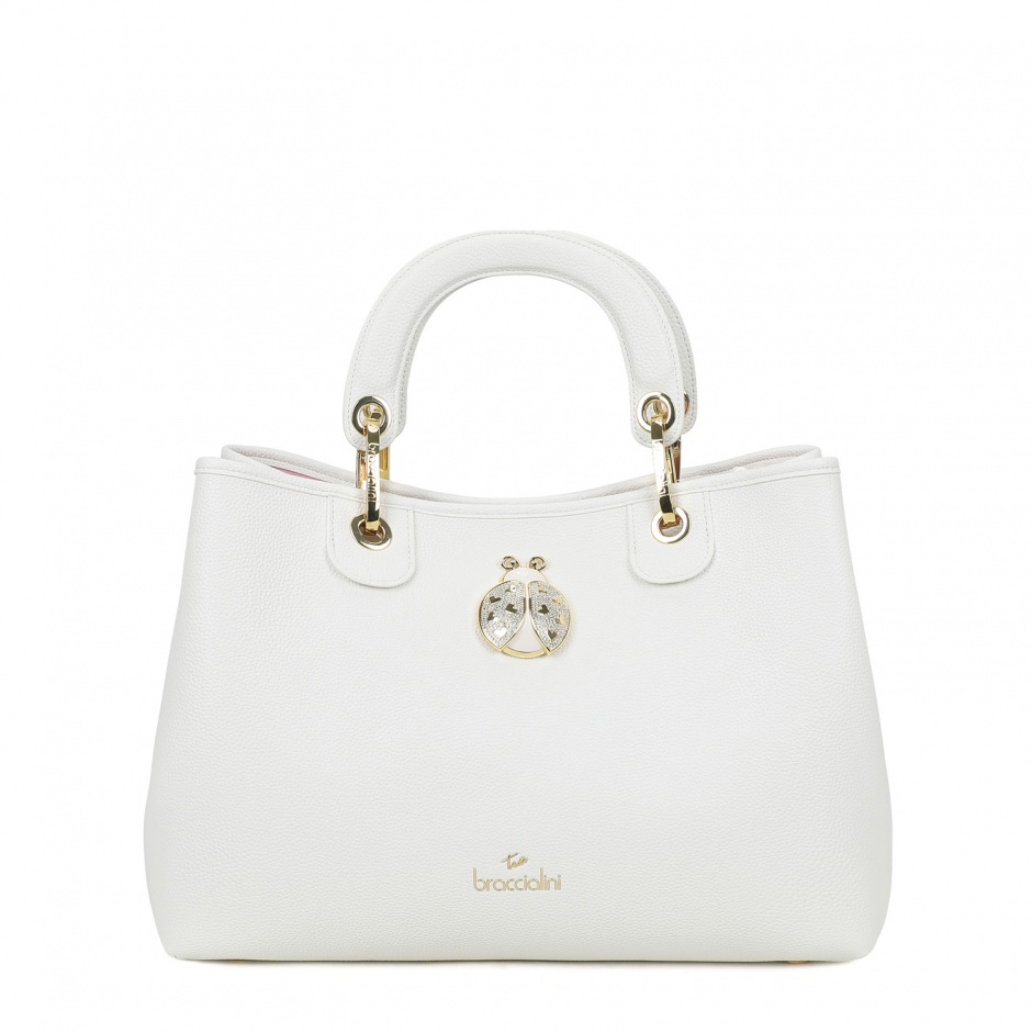 Braccialini Geantă damă albă Beth Jewels - vezi 1