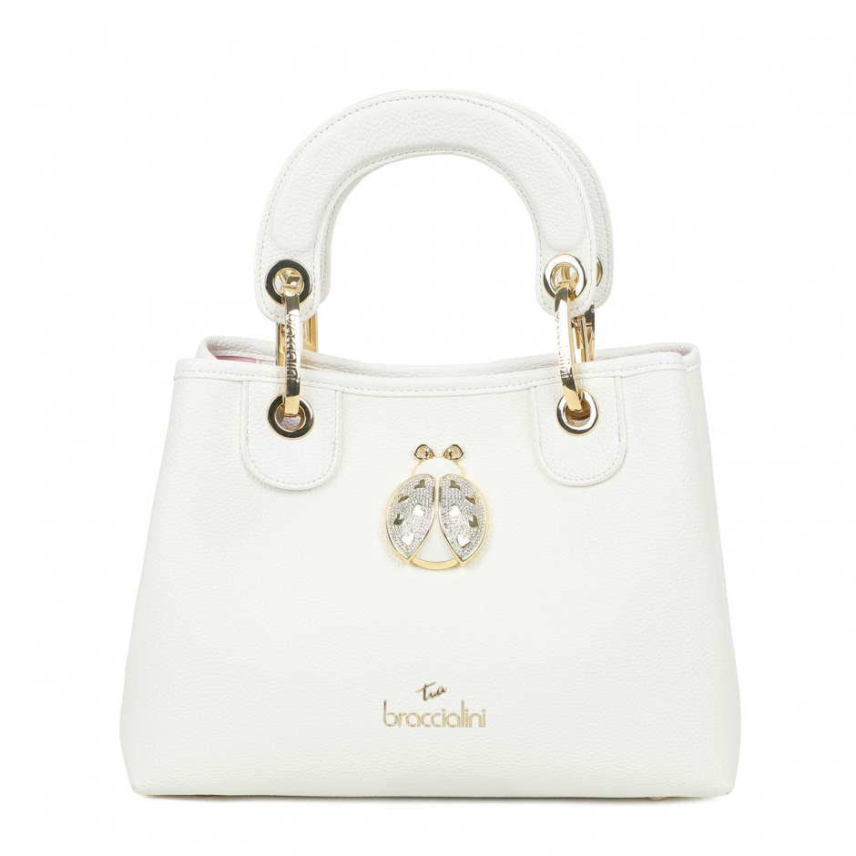 Braccialini Geantă damă albă Beth Jewels - vezi 1