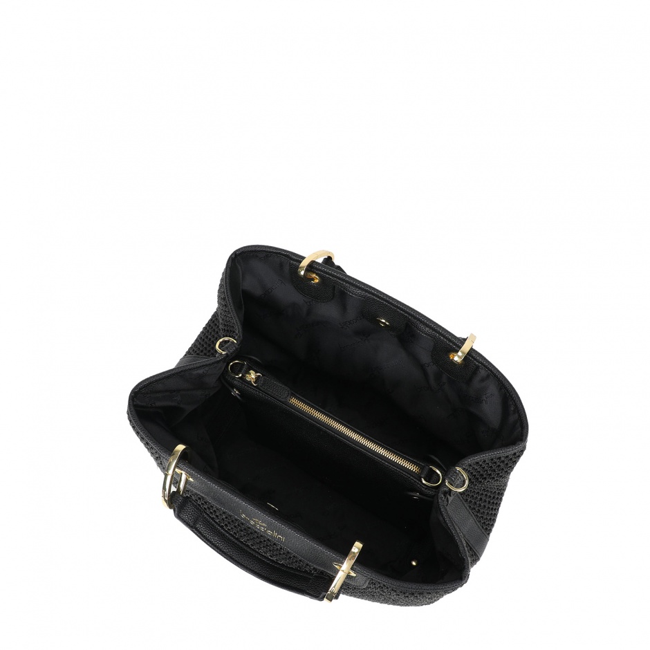 Braccialini Geantă damă neagră Beth Tricot - vezi 3