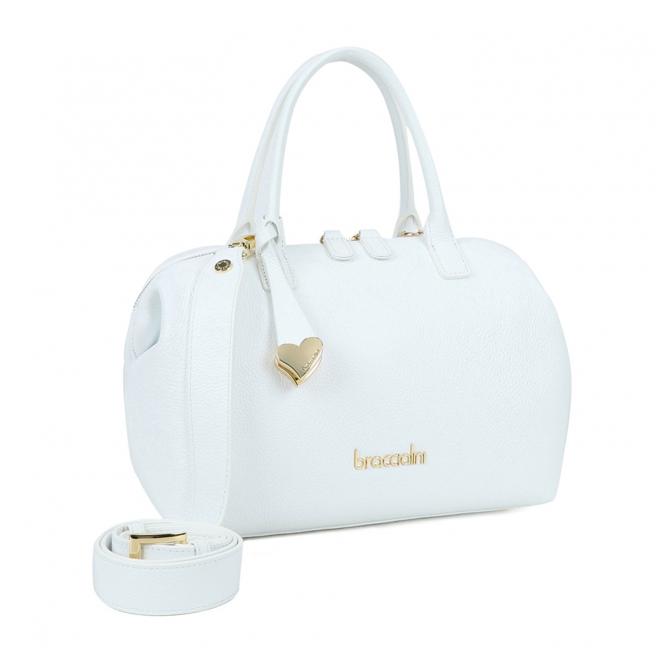 Braccialini Geantă damă albă Michelle - vezi 2 - Pepina.ro Braccialini Geantă damă albă Michelle - vezi 2