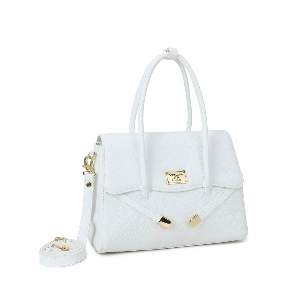 Braccialini Geantă damă albă Sara - vezi 2