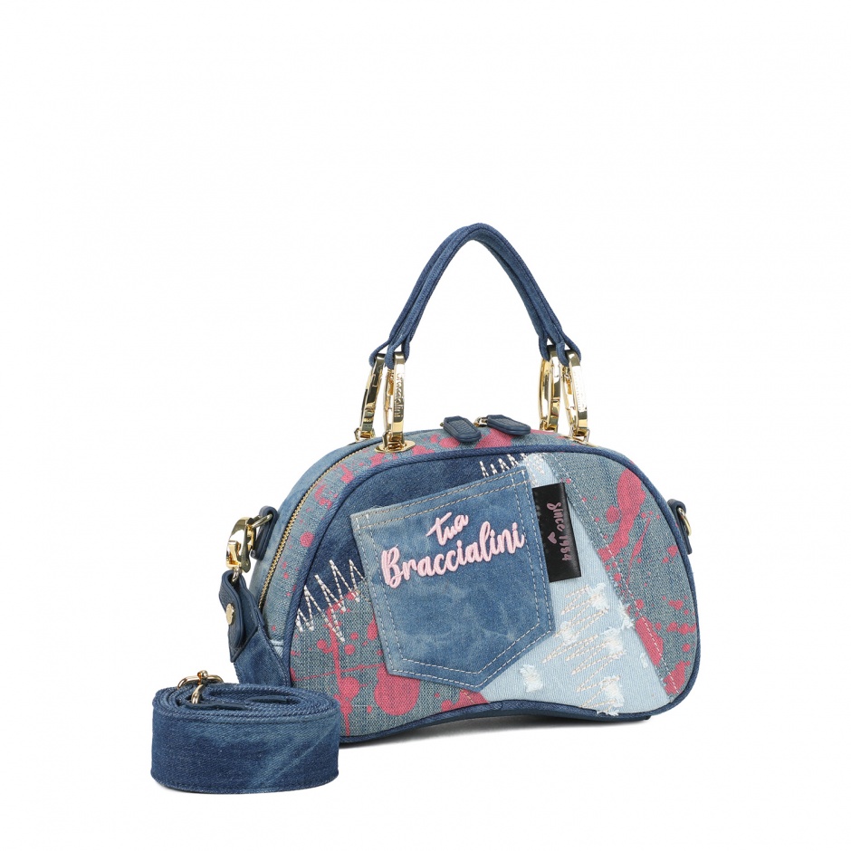 Braccialini Geantă damă denim Candy Jeans - vezi 2