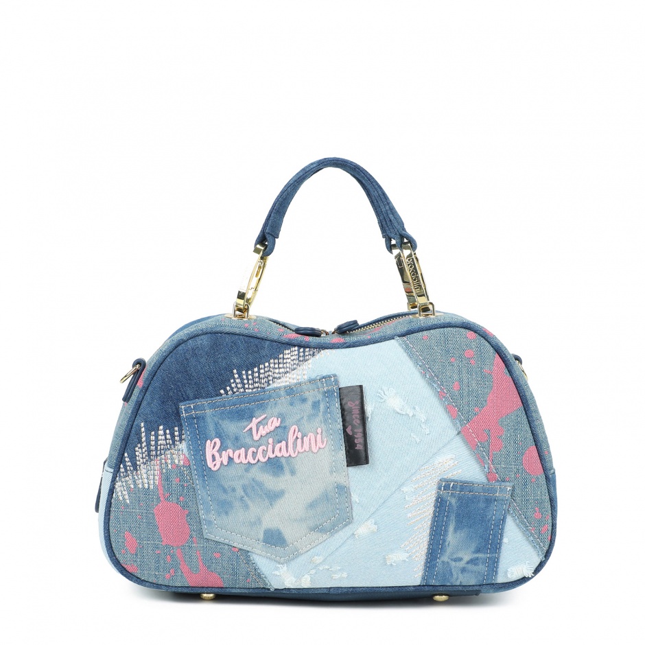 Braccialini Geantă damă denim Candy Jeans - vezi 1