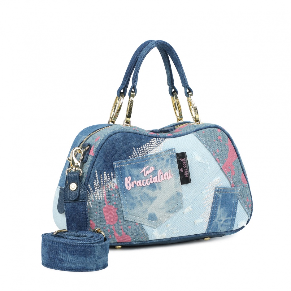 Braccialini Geantă damă denim Candy Jeans - vezi 2