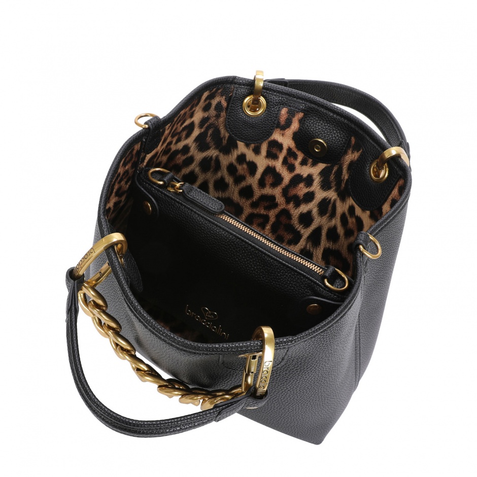 Braccialini Geantă neagră damă Beth Jewels - vezi 3