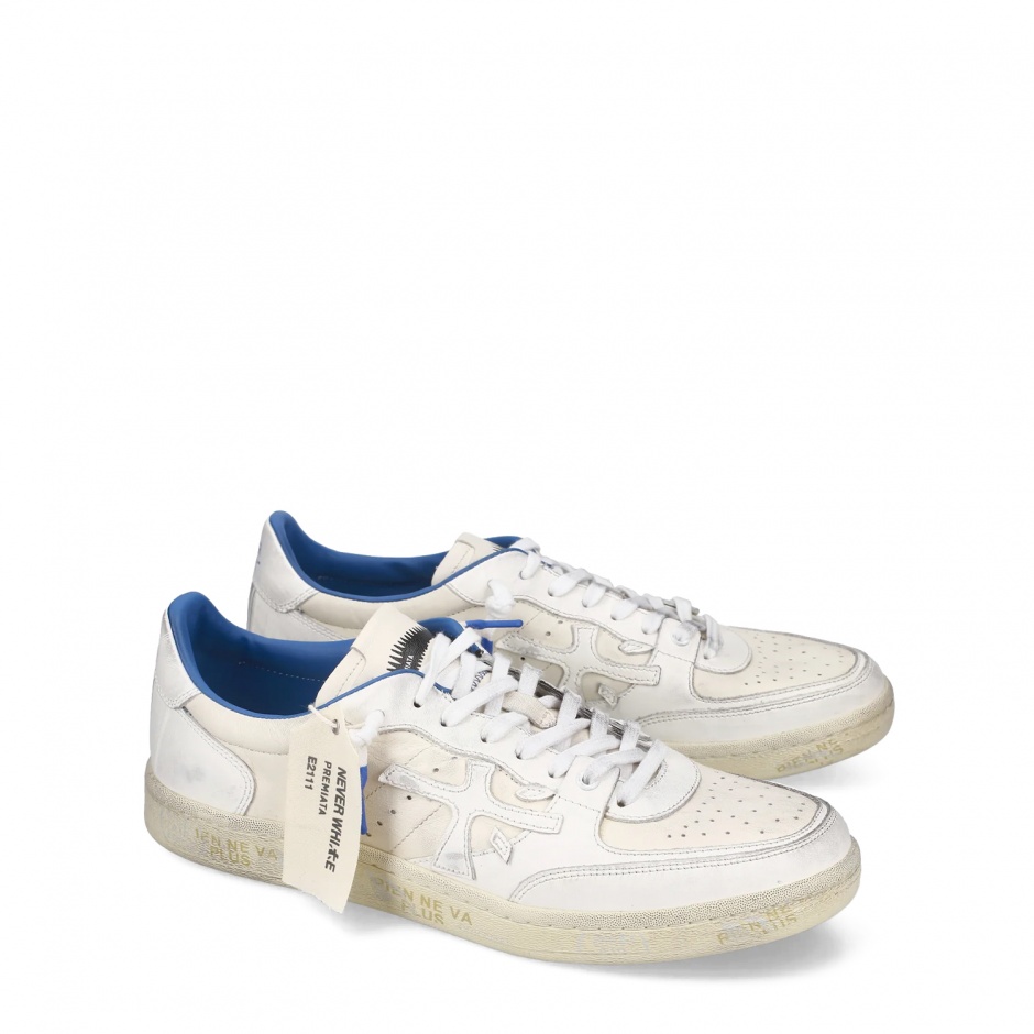 Premiata Teniși bărbați albi Bskt Clay - vezi 2